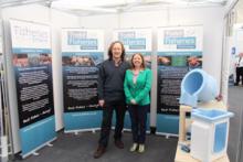 Errin and Dr Keith Todd of Todd Fisheries Technology Todd Fisheries Technology